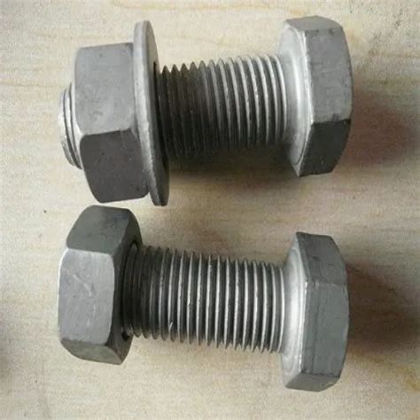 Hot Dip Galvanized Nut And Bolts At Piece Hot Dip Galvanized Fasteners In New Delhi ID
