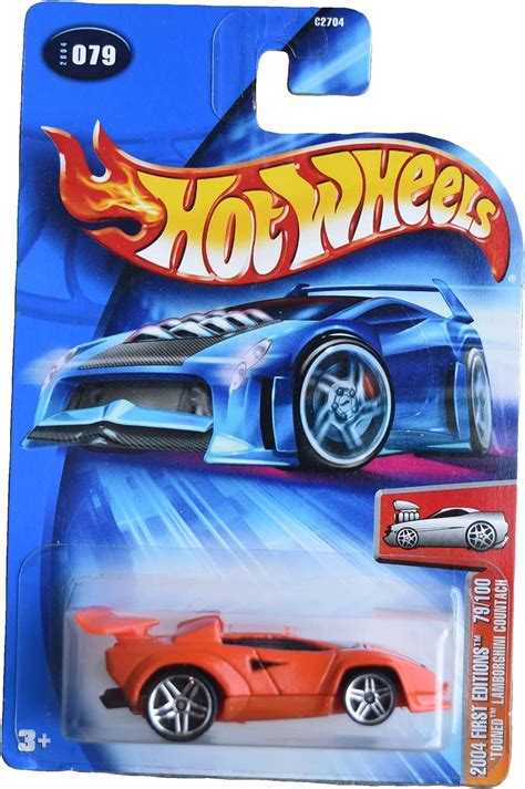 Amazon Hot Wheels Tooned Lamborghini Countach Toys Games