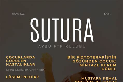 Sutura Dergisi Say Ayb Fizyoterapi Ve Rehabilitasyon Kul B