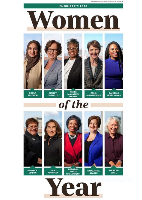 Our 2023 Women of the Year! — Enquirer Women of the Year