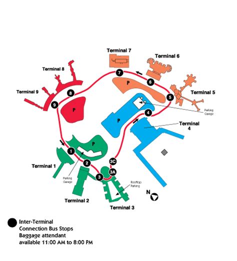 Jfk Parking Map