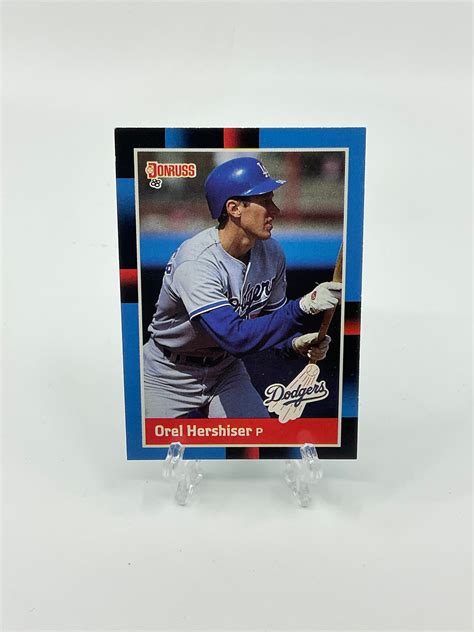 1988 Donruss Orel Hershiser 94 - Etsy