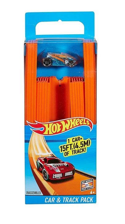 HOT WHEELS Track Builder dlouhá dráha s angličákem
