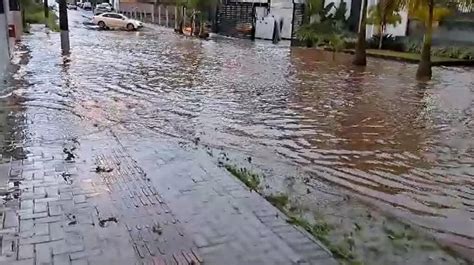 Chuva intensa gera alagamentos em Chapecó Rádio Efapi 105 1