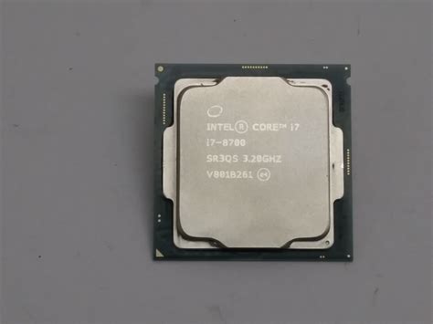 Intel Core i7-8700 3.2 GHz 8 GT/s LGA 1151 Desktop CPU Processor SR3QS ...