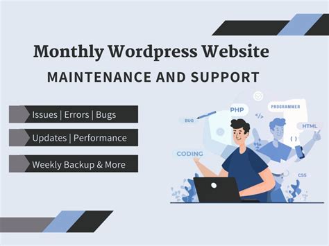 Monthly Wordpress Website Maintenance And Support Upwork