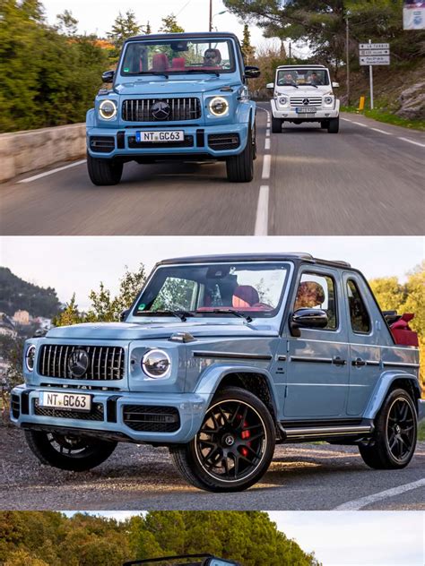 Mercedes Amg G63 Cabriolet Revealed Ahead Of Your New Year Resolutions Mercedes Benz G Wagon G