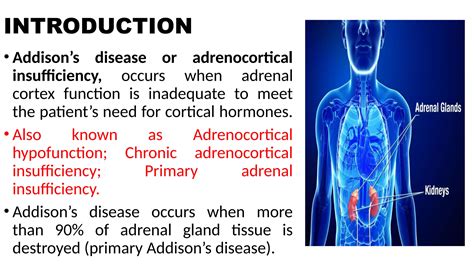 Addisons Disease It S Pathogenesis And Management PPT