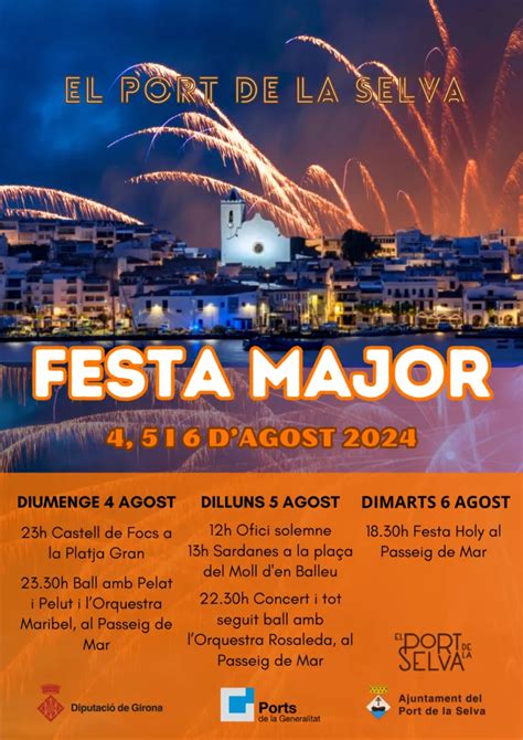 Festa Major Port De La Selva On Anem Avui