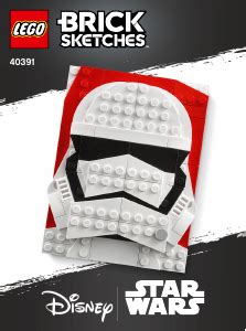 Handleiding Lego Set Brick Sketches First Order Stormtrooper