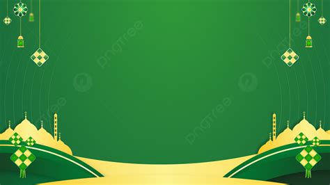 Background Idul Fitri Islamic Banner For Muharram And Ramadan With