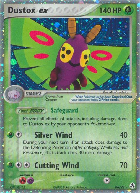 Check the actual price of your Dustox ex 86/92 Pokemon card