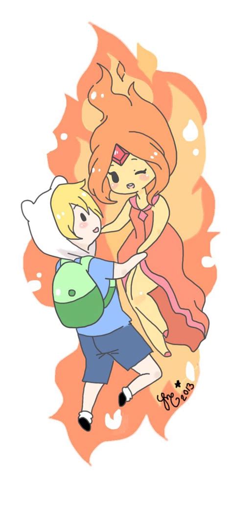 Finn X Flame Princess Adventure Time With Finn And Jake Fan Art