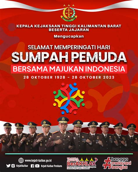 SELAMAT MEMPERINGATI HARI SUMPAH PEMUDA Kejati Kalbar Go Id