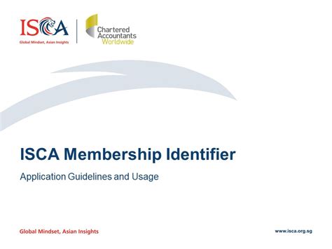 Membership Identifier Usage Guideline