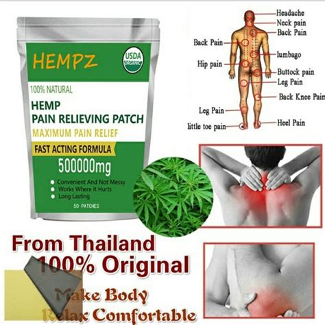 Hemp Pain Patches 500000mg Package May Be Different From Etsy