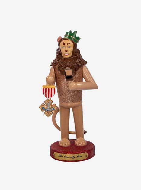 The Wizard of Oz Cowardly Lion Nutcracker | Hot Topic