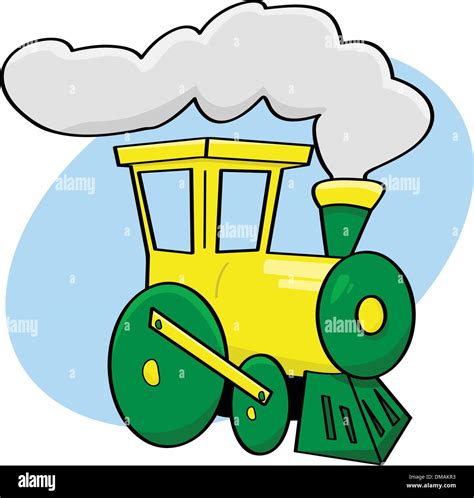 Cartoon train hi-res stock photography and images - Alamy