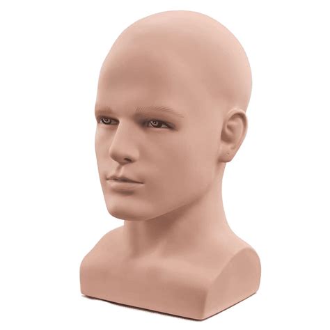 Male Mannequin Head Professional Manikin Head For Display Wigs Hats