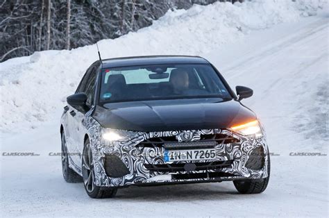 2024 Audi A3 Sedan Spied With Trick LEDs In Northern Europe | Carscoops