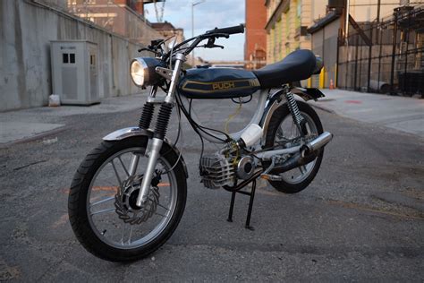 Custom Puch Moped