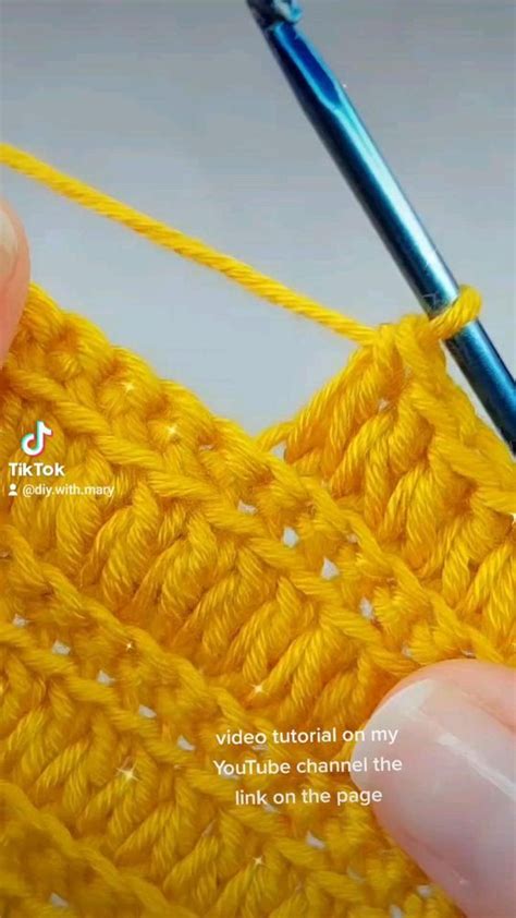 Perfect 👌 💯 Crochet Stitch Video Tutorial Very Easy For Beginners Crochet Pattern Crochet