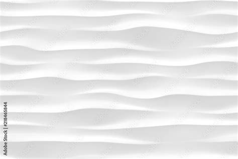 3d white wave seamless texture Stock Illustration | Adobe Stock