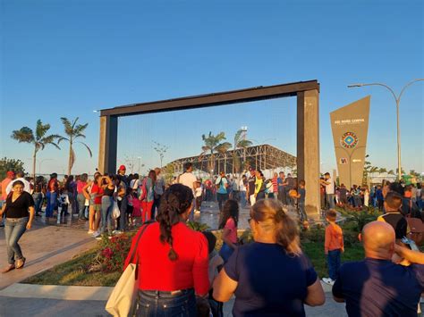 Zulianos expectantes ante inauguración del parque Ana María Campos