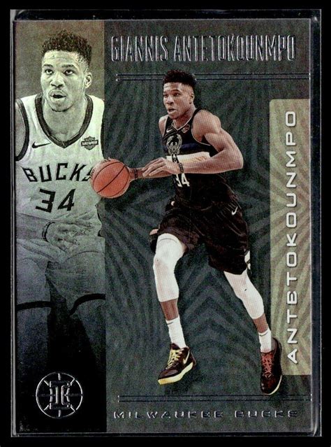 Panini Illusions Giannis Antetokounmpo Milwaukee Bucks Ebay