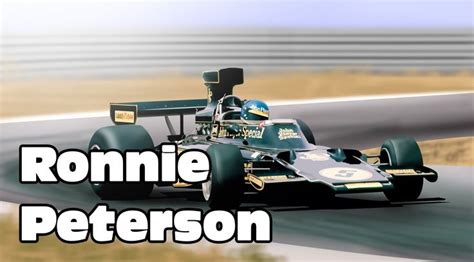 Ronnie Peterson Tribute Super Swede Super Tribute Jaguar