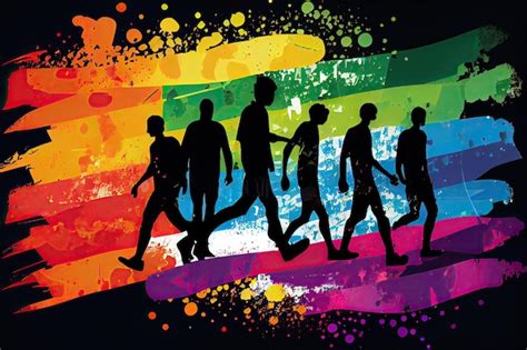 Desfile Del Orgullo Gay Foto Premium