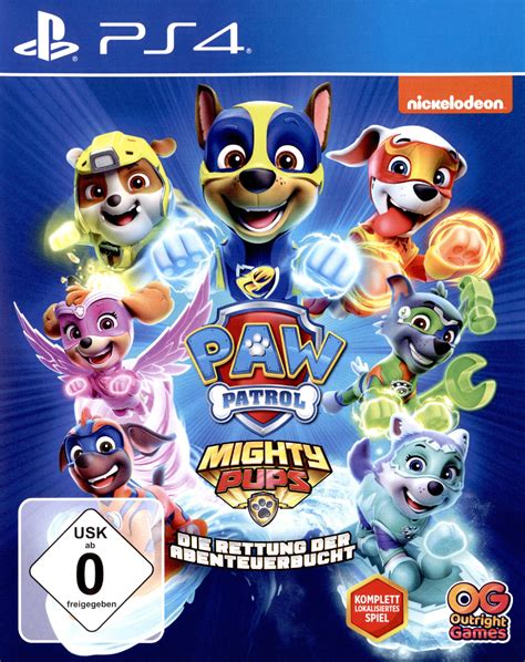 Paw Patrol Mighty Pups Die Rettung Der Abenteuerbucht Spiel Für Playstation 4 Ausleihen Bei