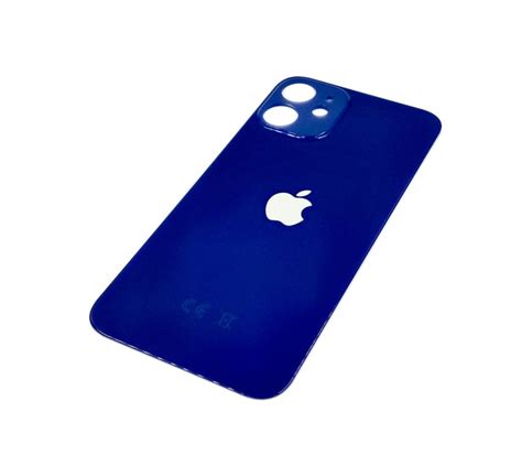 Tapa Trasera Para IPhone 12 Mini Azul Repuestos Móviles