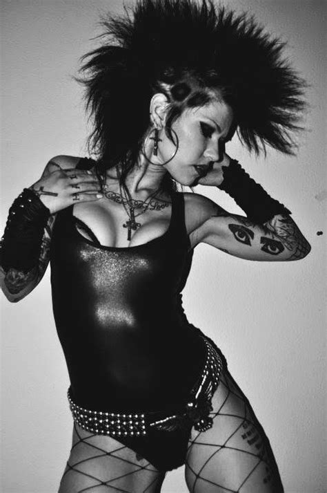 Malice McMunn Punk Looks Punk Goth 80s Rock Fashion