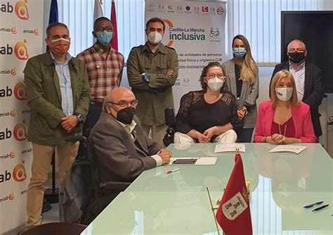 Cocemfe Clm Inclusiva Cocemfe Y Grupo Amiab Firman Un Convenio De