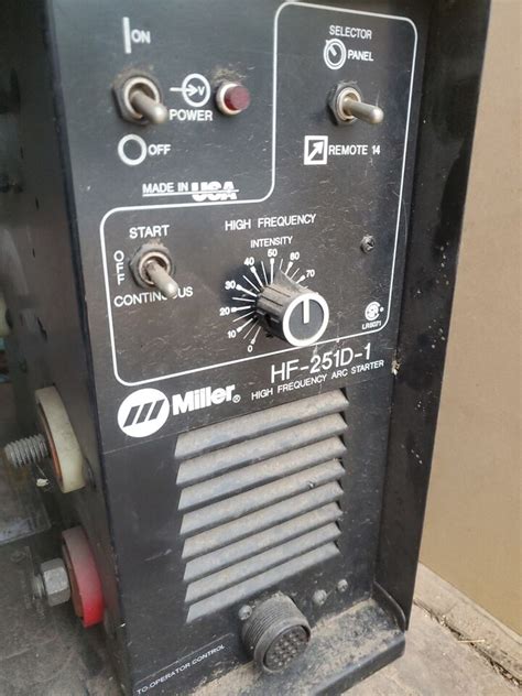 Miller Hf D High Frequency Arc Starter Box Read Description Save