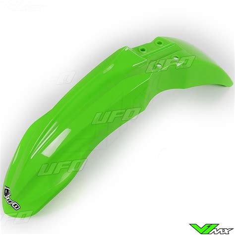 Ufo Front Fender Green Kawasaki Kxf Kxf