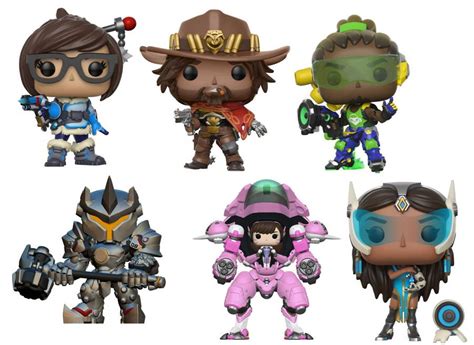 New Overwatch Funko Pop Figurines Revealed | Ubergizmo