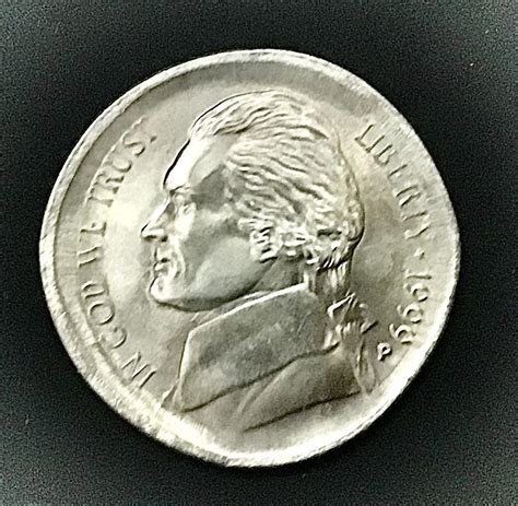 Broad Struck P Jefferson Nickel For Sale Buy Now Online Item