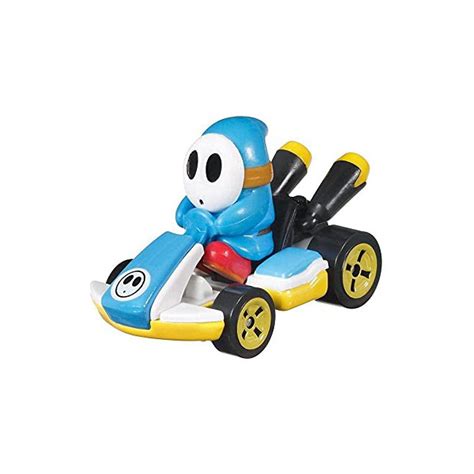 Hot Wheels Mario Kart Shy Guy Bleu Clair