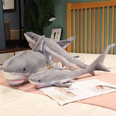 Large Realistic Shark Plush | Alwaysplushie [ Free Shipping ]