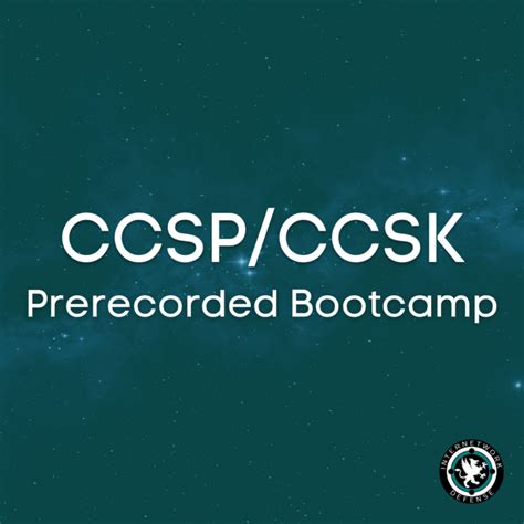 Ccsp Prerecorded Boot Camp Internetwork Defense