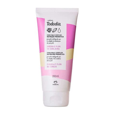 Hidratante Corporal Tododia Natura Ameixa E Flor De Cerejeira 200ml