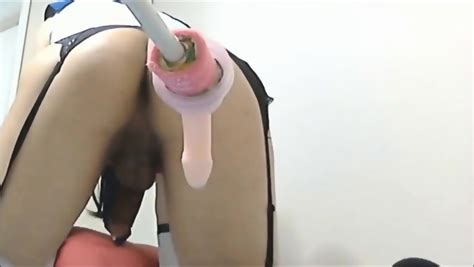 Amateur Japanese CD Rides Sex Machine