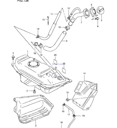 Rura Wlewu Paliwa Jimny Suzuki Cz Sci