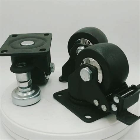 Inch Low Gravity Kg Heavy Duty Casters With Nylon Black