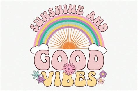 Sunshine And Good Vibes PNG Graphic By Craft Artist Creative Fabrica