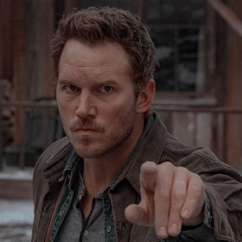 Owen Grady Icon ⊹ ⋆ ﾟ Chris Pratt Jurassic Park World Jurassic