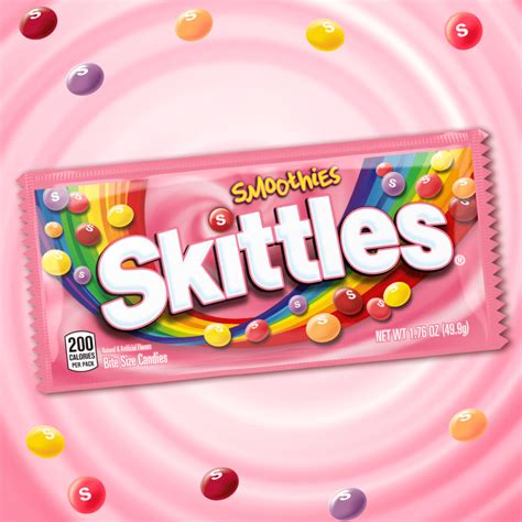 SKITTLES Smoothies Candy, 1.76 oz | SKITTLES®