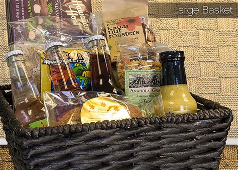 Large Gift Basket Kauai Vacation Rentals Parrish Kauai Store